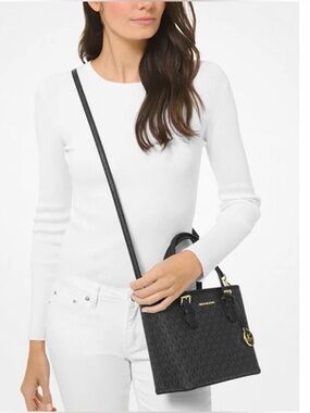 Michael Kors XS Carryall Top Zip Tote Crossbody HandBag Shoulder Bag